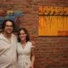 Artist, Gillian Pokalo and her husband